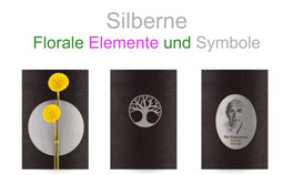 Symbole und Elemente Silber