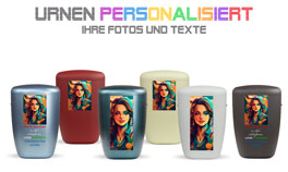Personalisierte Urnen