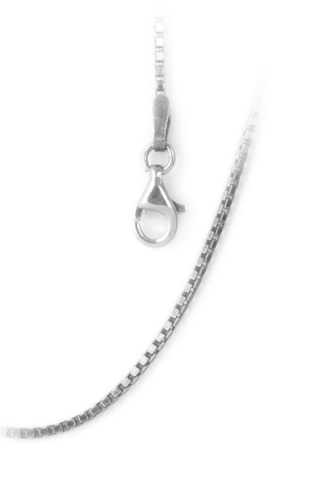 Halskette für Asche Anhänger Silber