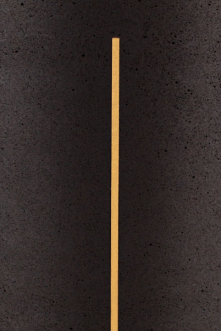 Linie Symbol gold fr Urne aus Kohle