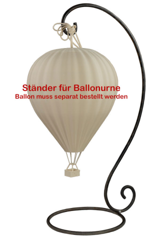 Stnder fr Ballonurne Schmiedeeisen