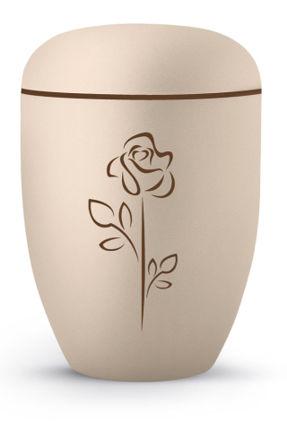 Urne creme Classique Rose