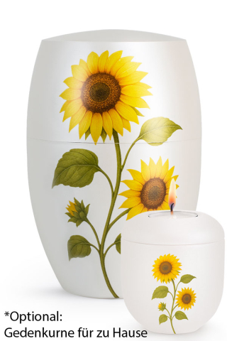 Urne Infinity Florique Perlmutt Sonnenblume