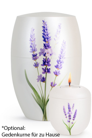 Urne Infinity Florique Perlmutt Lavendel