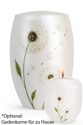 Urne Infinity Florique Perlmutt Pusteblume