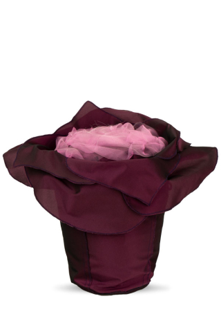 Bltenurne Rosenform rot