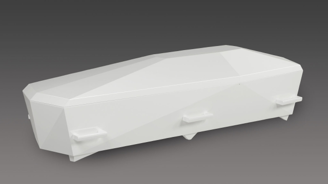 Diamant Sarg weiss Hochglanz