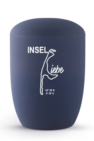 Seeurne blau Sylt Linie Inselliebe