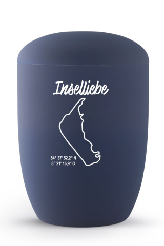 Seeurne blau Amrum Linie Inselliebe