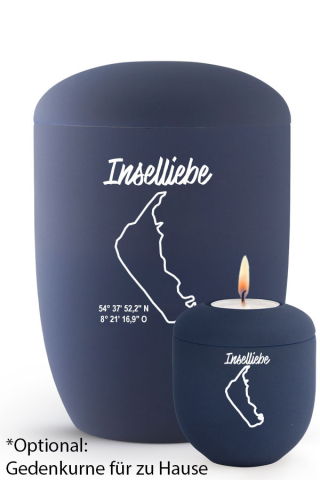 Seeurne blau Amrum Linie Inselliebe