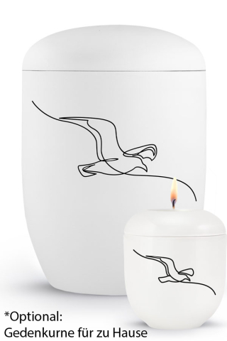 Seeurne wei� M�we Edition Linea