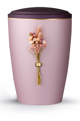 Urne Blomera Ros�/Berry Rosafarbiger Strau�
