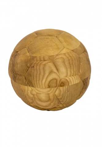 Fussball Urne aus Holz