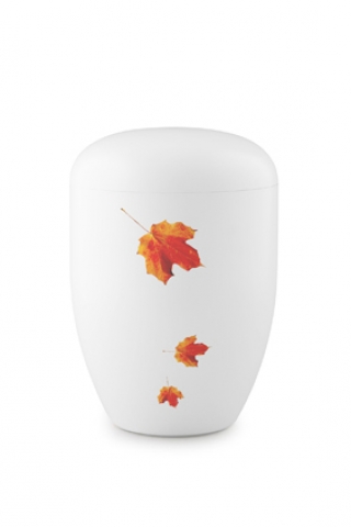 Biourne wei Herbstlaub Design Fall in Leaves