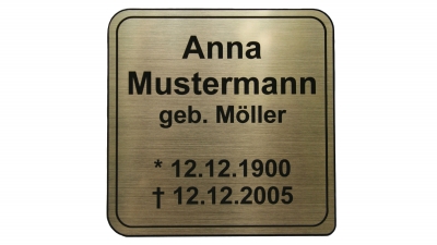 Gravurschild