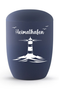 U7 1629 Seeurne blau Heimathafen Leuchtturm