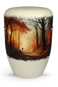 Airbrush Urne Herbstwanderung