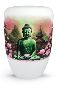 Airbrush Urne Buddha