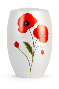 Urne Infinity Florique Perlmutt Mohnblume