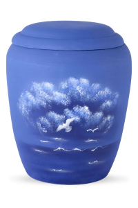 Seeurne mit Motiv Meeresblick