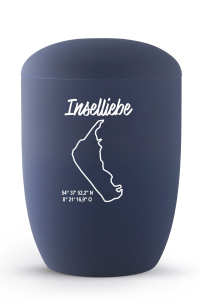 Seeurne blau Amrum Linie Inselliebe