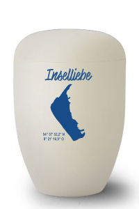Urne creme Amrum voll Inselliebe