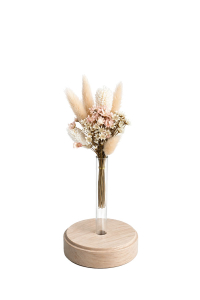 Andenken Vase mit Trockenblumen Naturgr�ser Edition Blomma