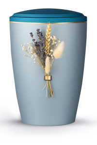 Urne Blomera Eisblau-Arctic T�rkis Lavendel Strau�