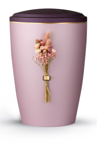 Urne Blomera Ros�/Berry Rosafarbiger Strau�