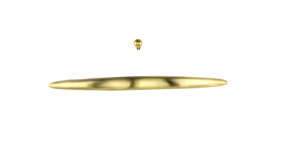 Sargzubehör: Bogenförmige Sarggriffe Gold matt namhafter Hersteller