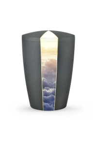 Urnen im online Shop: Urne Anthrazit grau Firmament Wolken sofort verfgbar.